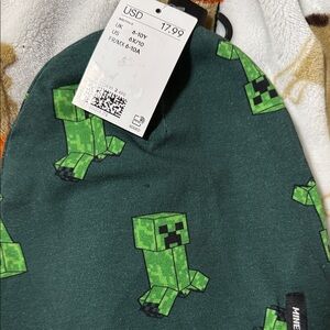 Minecraft Green Backpack